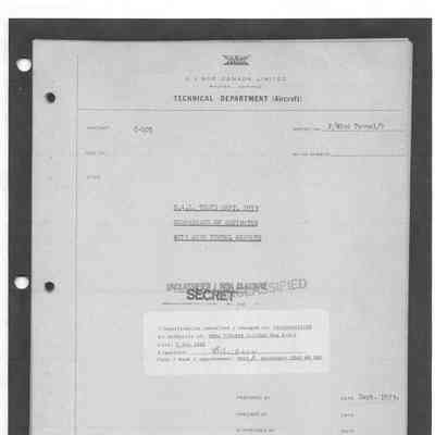 C.A.L. Tests September 1953 Comparison Of Estimates With Wind Tunnel Results. Report No. P/Wind Tunnel/9