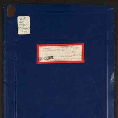 Arrow 1 aircraft 25204 and 25205: weight and C.G. summary, Sept. 1/58 Report No. 7-0400-63 Issue 4