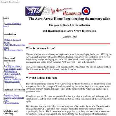Homage to Avro Arrow
