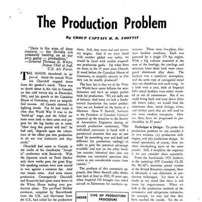 The Production Problem