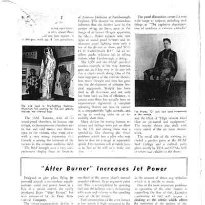 Afterburner increases jet power