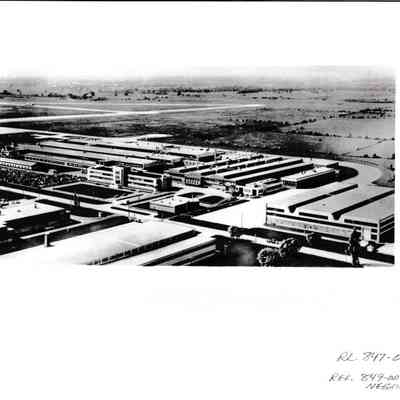 Aerial Photo of Avro Facilities in Malton