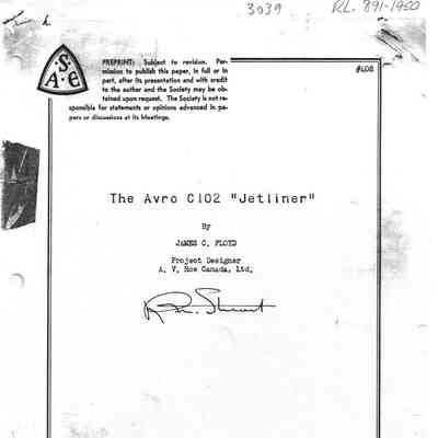 The Avro C102 "Jetliner"