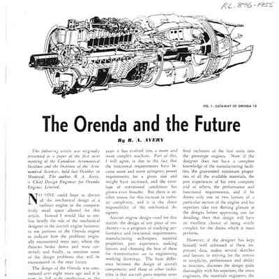 The Orenda and the Future
