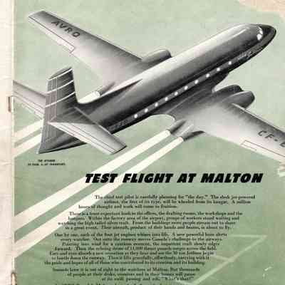 Test Flight at Malton