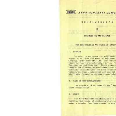 A.V.Roe Scholarships