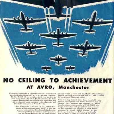 No Ceiling to Achievment At Avro, Manchester