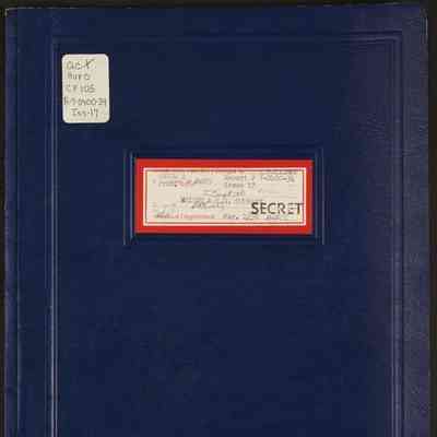 Arrow 2 production A/C: weight and C.G. summary, Mar. 1/58 Report No. 7-0400-34 Issue 17