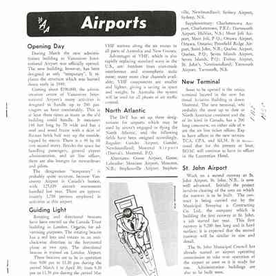 Airports - May 1950