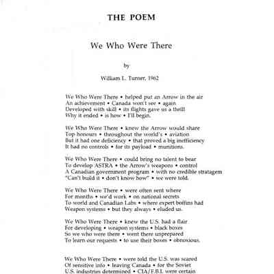 We who were there