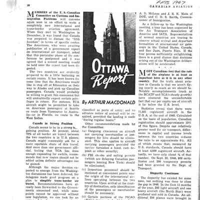 Ottawa Report - Feb 1947