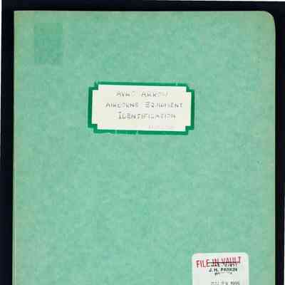 Avro Arrow airborne equipment identification, AVRO part numbers vers manufacturers part numbers