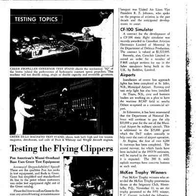 News Roundup - Dec 1952