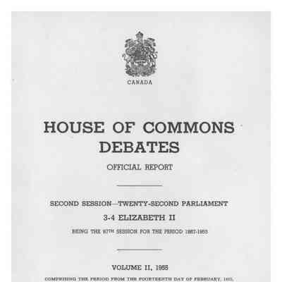 House of Commons Debates Vol 2, Feb 14 to Mar 22, 1955