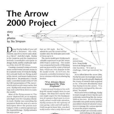 The Arrow 2000 Project