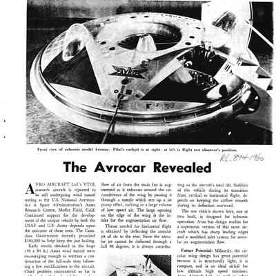 The Avrocar Revealed