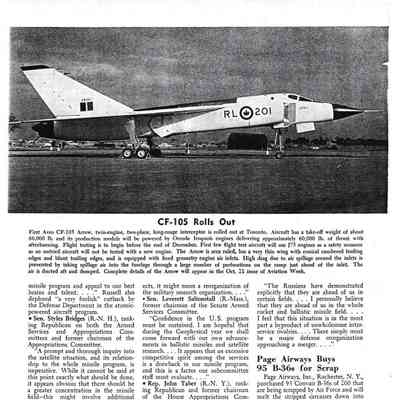 CF-105 Rolls Out