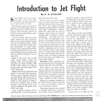 Introduction to Jet Flight