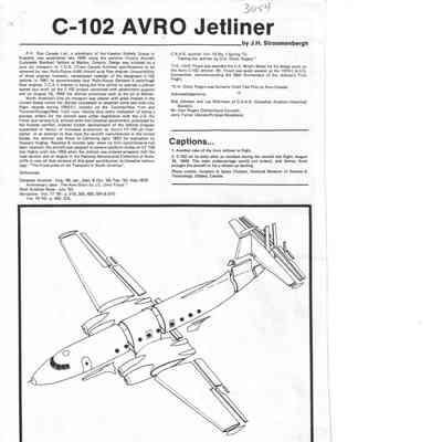 C-102 Avro Jetliner