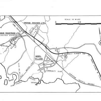 Area Map of Nobel