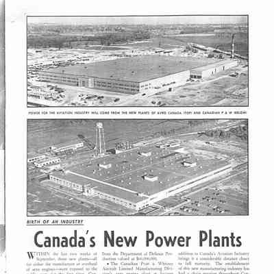 Canada's New Power Plants