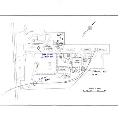 Map of Plant Area