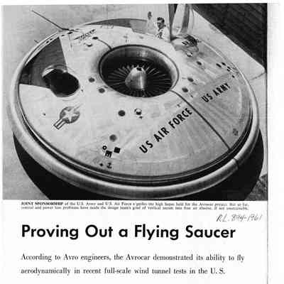 Proving Out a Flying Saucer