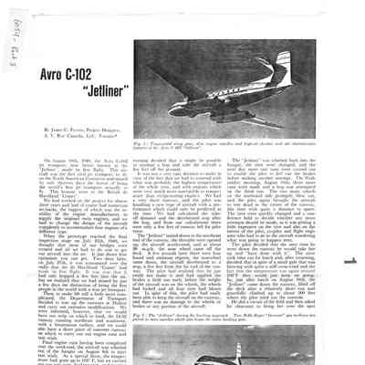 Avro C-102 "Jetliner"