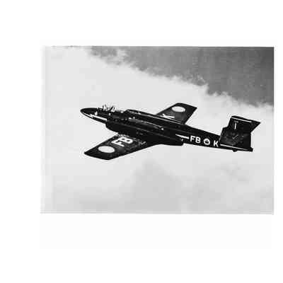 Black and White 5"x7" Photo of Overhead Shot of CF-100 18102