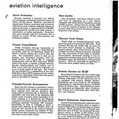 Aviation Intelligence - Jun 1958