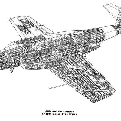 CF-100 Mk. 4 Structure