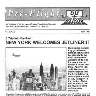 Pre-Flight Vol 7 No 2