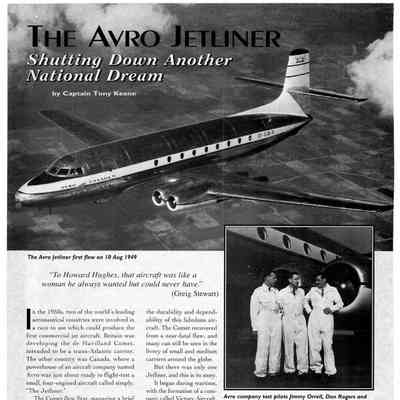 The Avro Jetliner - Shutting Down Another National Dream