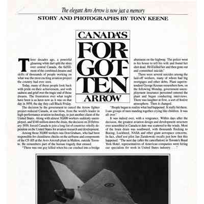 Canada's Forgotten Arrow