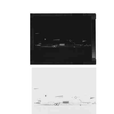 Negative of CF-105 #RL201 on Ground-Side View