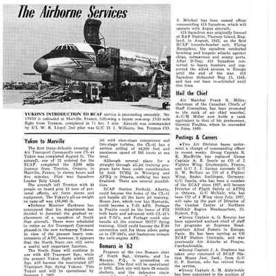 The Airborne Services - Oct 1961