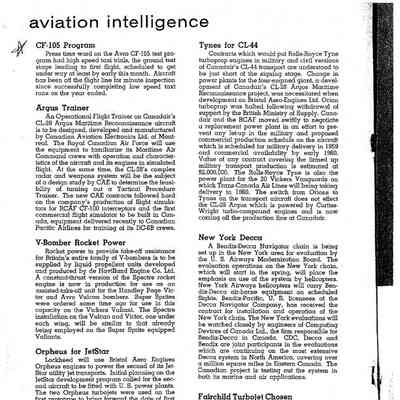 Aviation intellegence - Mar 1958