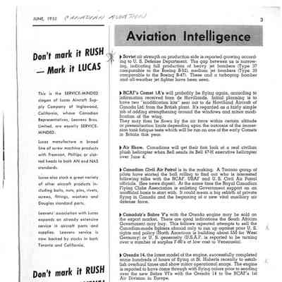 Aviation Intelligence - Jun 1955