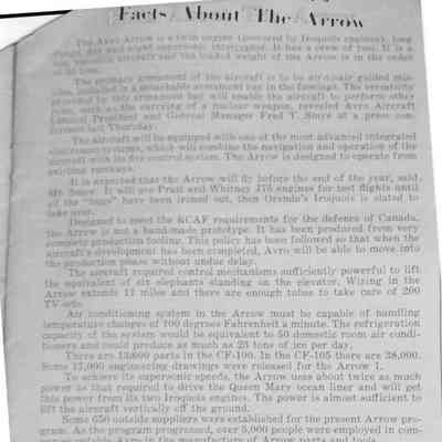 Facts about the Arrow
