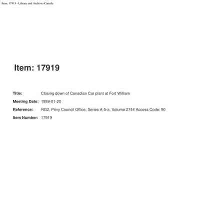 17919 Jan 20 1959