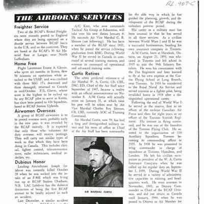 The airborne services - Dec 1952
