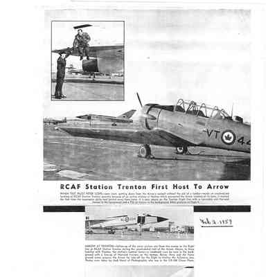 RCAF Trenton first host to Arrow