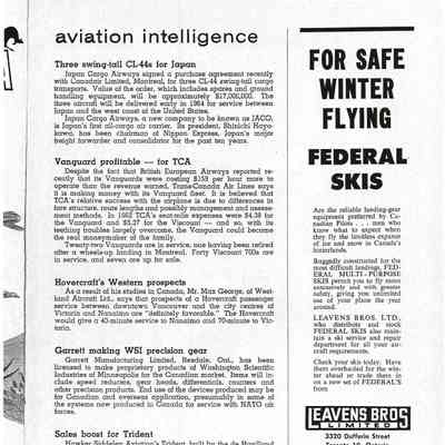 Aviation Intelligence - Nov 1963