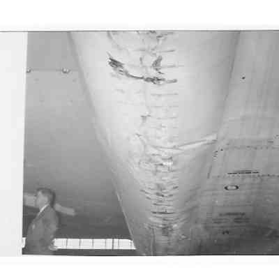 201 landing gear failure - accident Damage - fig. 14