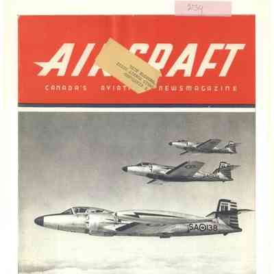 Magazine cover - Aircraft Oct. 1953