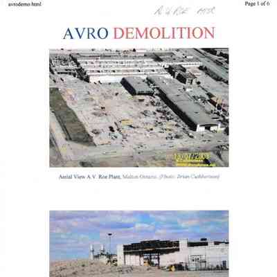 Avro Demolition