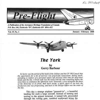 Pre-Flight - Vol 19 No 1