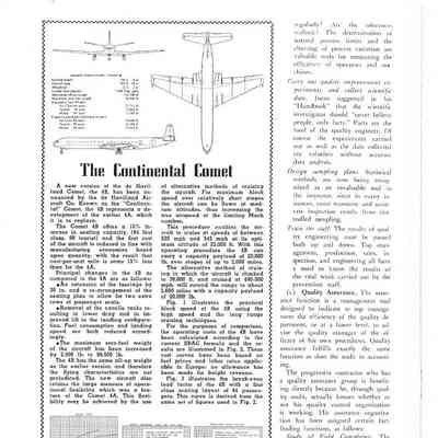 The Continental Comet