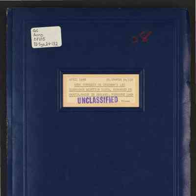Avro comments on crewman's leg clearance ejection tests