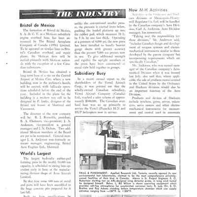 The Industry - May 1956